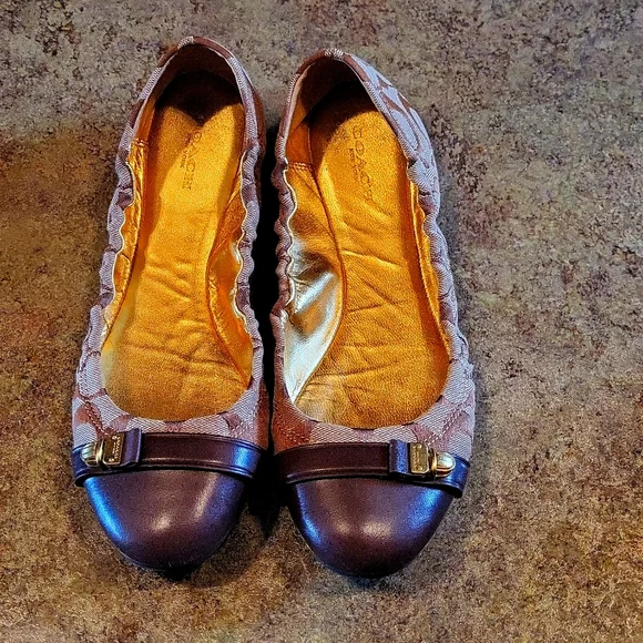 Coach ballerina slippers brand new - Picture 1 of 4